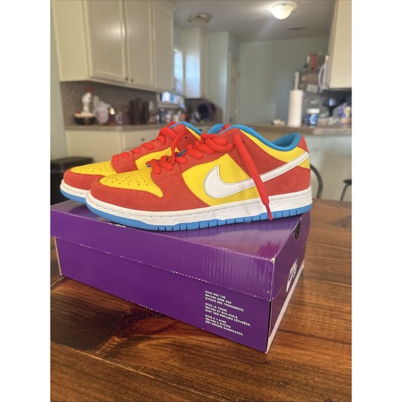 Nike Other - Nike SB Dunk Low Pro Bart Simpson 2022 Sneakers Size 9 Men's